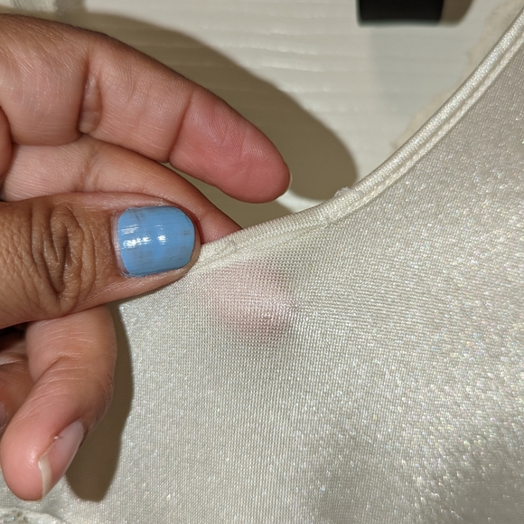 Vtg ShadowlineIvory Nightgown & Robe Set Sz S Lace Full Length. - Picture 16 of 16